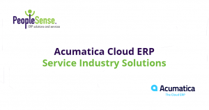 Acumatica Cloud ERP Service Industry Solutions