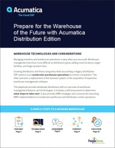 Prepare for the Warehouse of the Future with Acumatica Distribution Edition Playbook