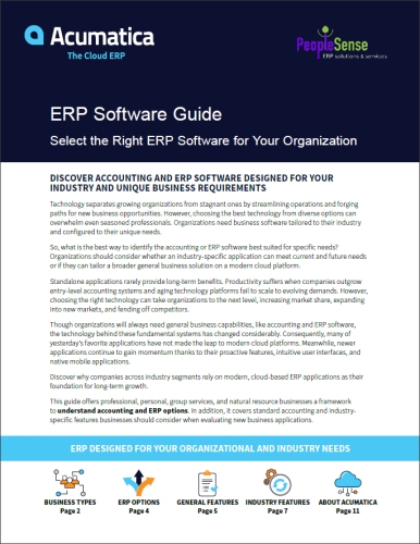 ERP Software Guide Handbook