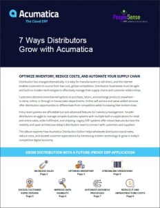 7 Ways Distributors Grow with Acumatica eBook