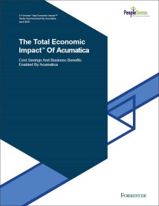 The Total Economic Impact of Acumatica