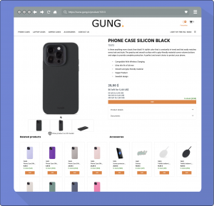 Gung B2B eCommerce Made2Manage® M2M® Intuitive® Acumatica product