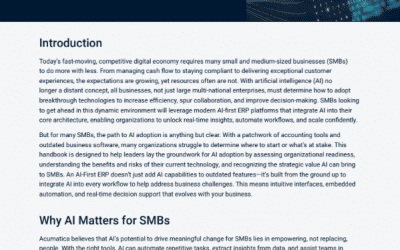 Preparing for AI-Driven Growth (SMB Handbook)